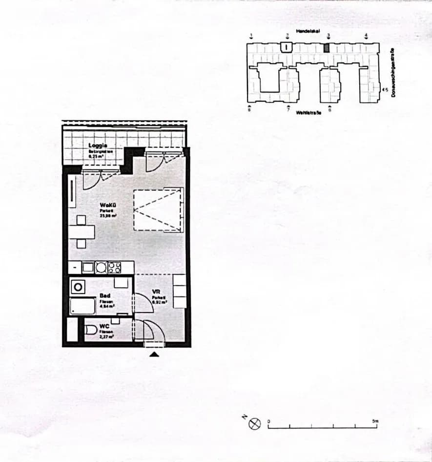 1-Zimmer-Wohnung mieten in Wien – 40 m², € 820 – Bild 2 von 7