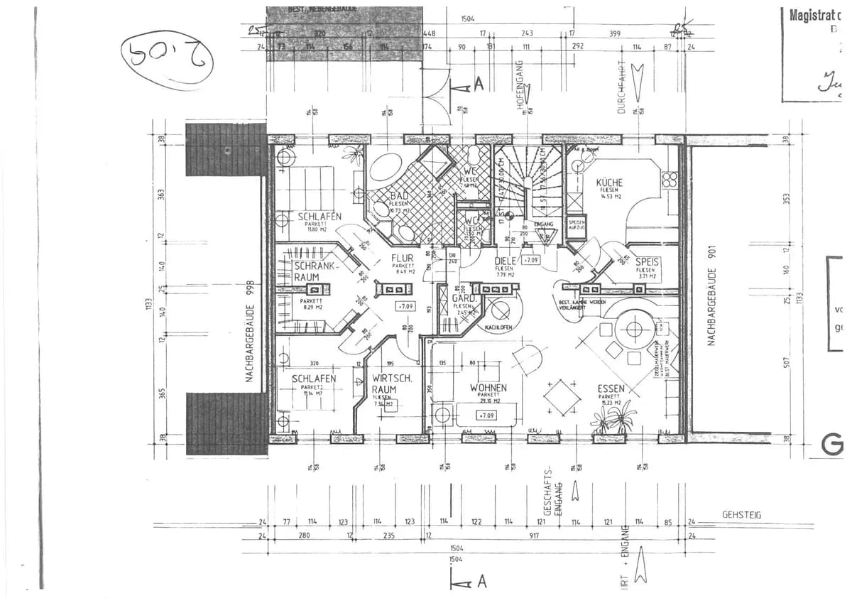 8-Zimmer-Wohnung kaufen in Linz – 305,83 m², € 695.000 – Bild 20 von 22
