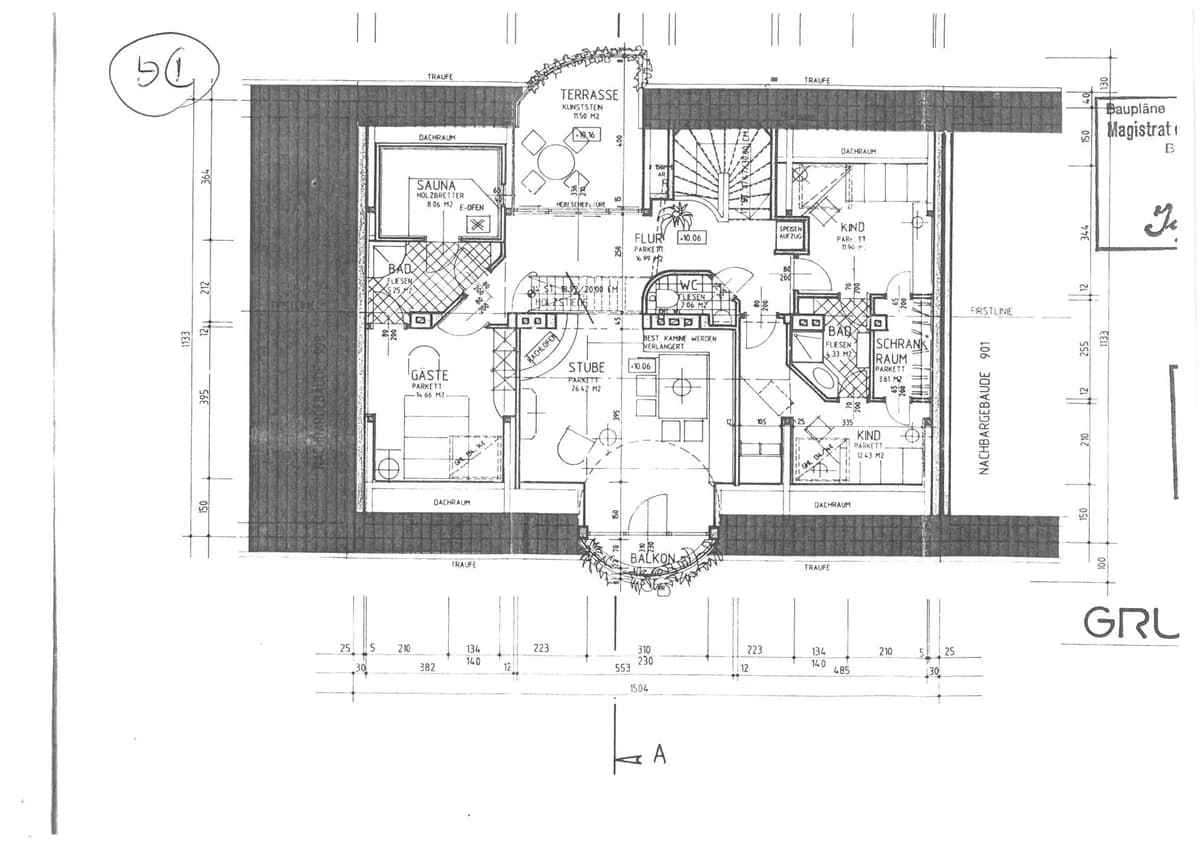 8-Zimmer-Wohnung kaufen in Linz – 305,83 m², € 695.000 – Bild 21 von 22