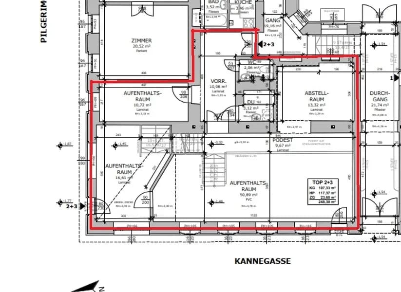 Gewerbeimmobilie mieten in Wien – 248 m², € 3.509 – Bild 24 von 26