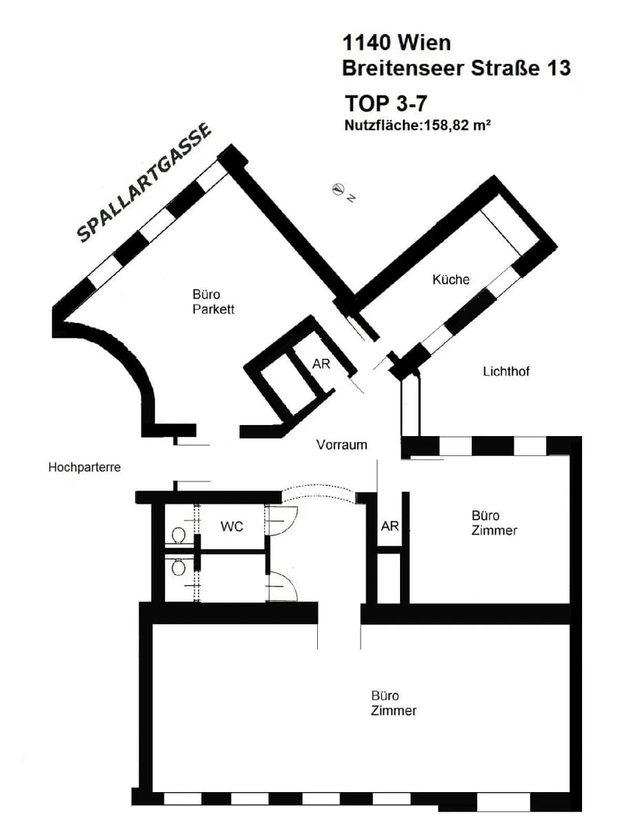 3-Zimmer-Gewerbeimmobilie kaufen in Wien – 159 m², € 449.000 – Bild 13 von 14