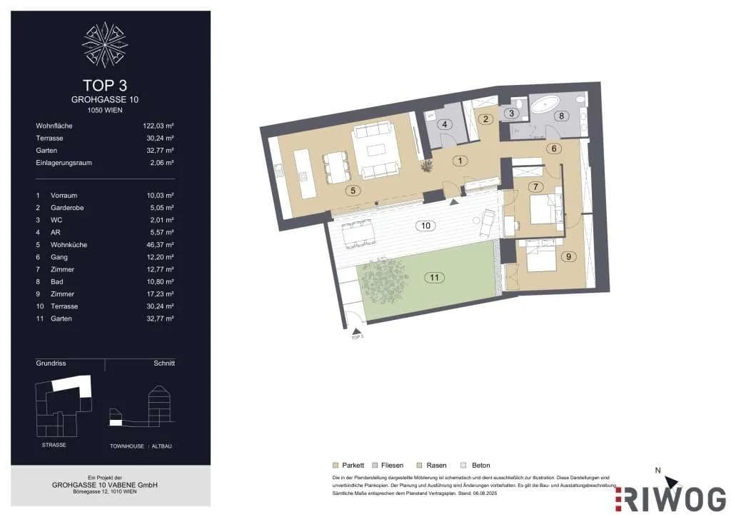 3-Zimmer-Wohnung kaufen in Wien – 122,03 m², € 1.150.000 – Bild 16 von 16