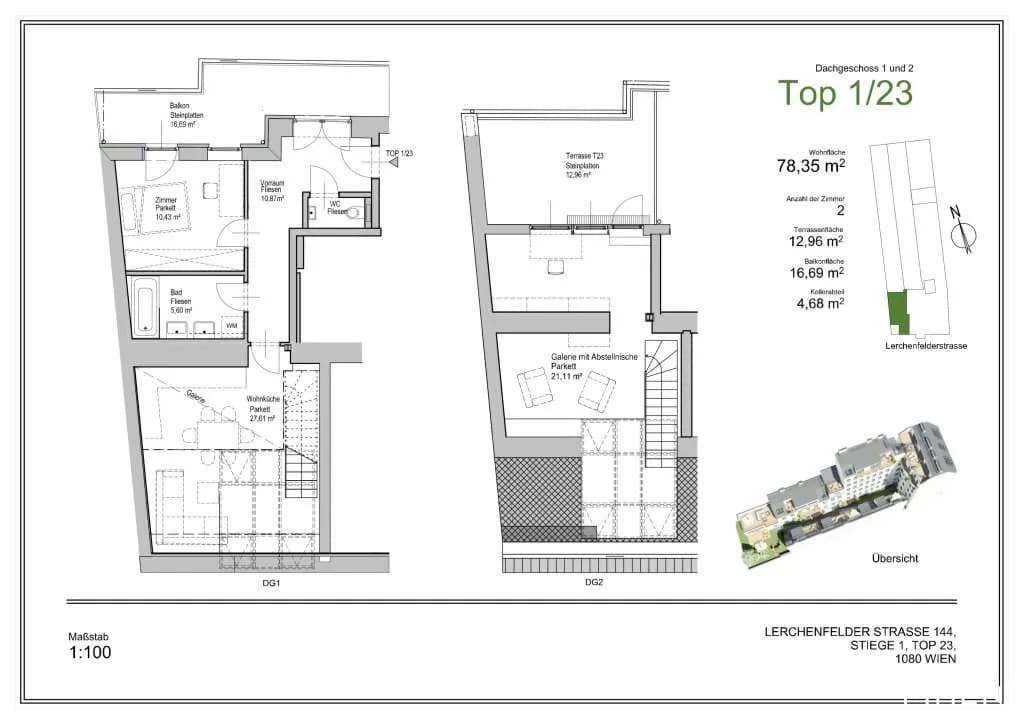 3-Zimmer-Wohnung kaufen in Wien – 78 m², € 949.000 – Bild 11 von 11