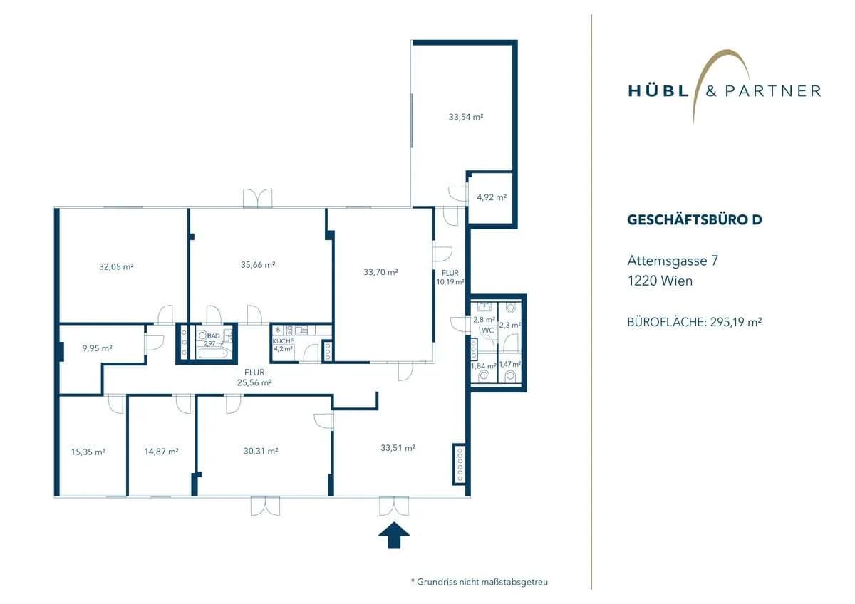 Gewerbeimmobilie mieten in Wien – 295 m², € 4.403 – Bild 25 von 25