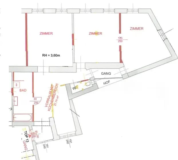 3-Zimmer-Wohnung mieten in Wien – 117,62 m², € 2.577 – Bild 16 von 18