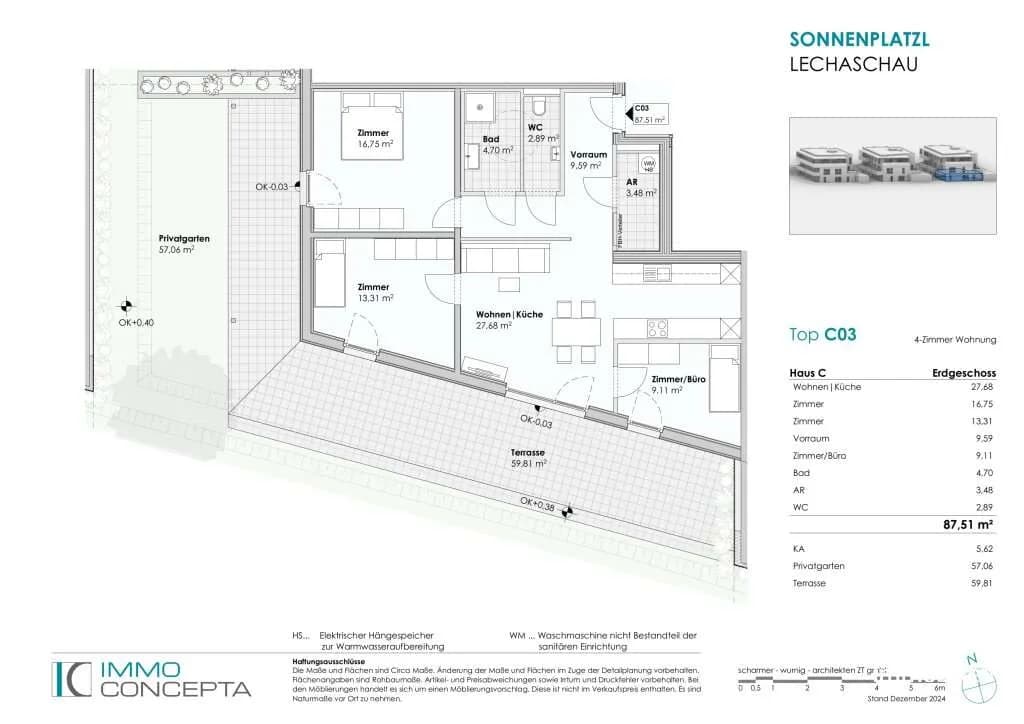 4-Zimmer-Wohnung kaufen in Reutte – 88 m², € 468.000 – Bild 12 von 12