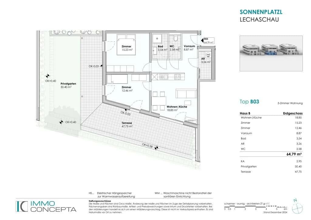 3-Zimmer-Wohnung kaufen in Reutte – 65 m², € 365.000 – Bild 12 von 12