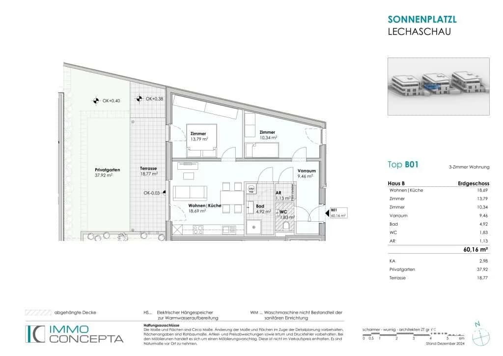 3-Zimmer-Wohnung kaufen in Reutte – 60 m², € 323.000 – Bild 12 von 12