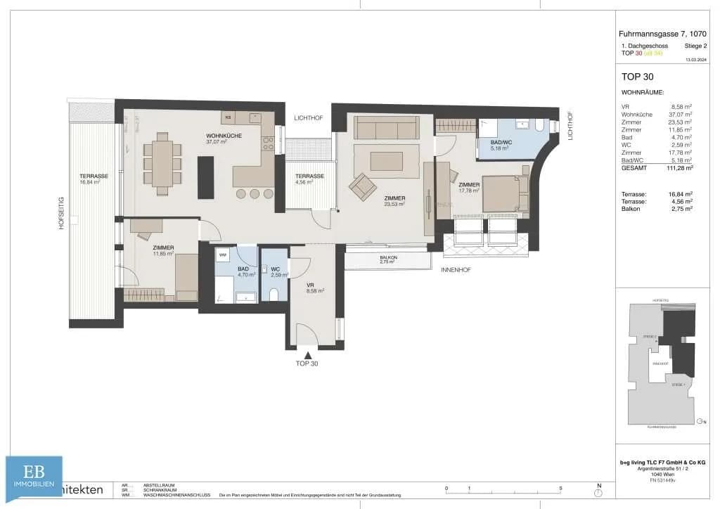 3-Zimmer-Wohnung kaufen in Wien – 111,28 m², € 1.810.000 – Bild 25 von 25
