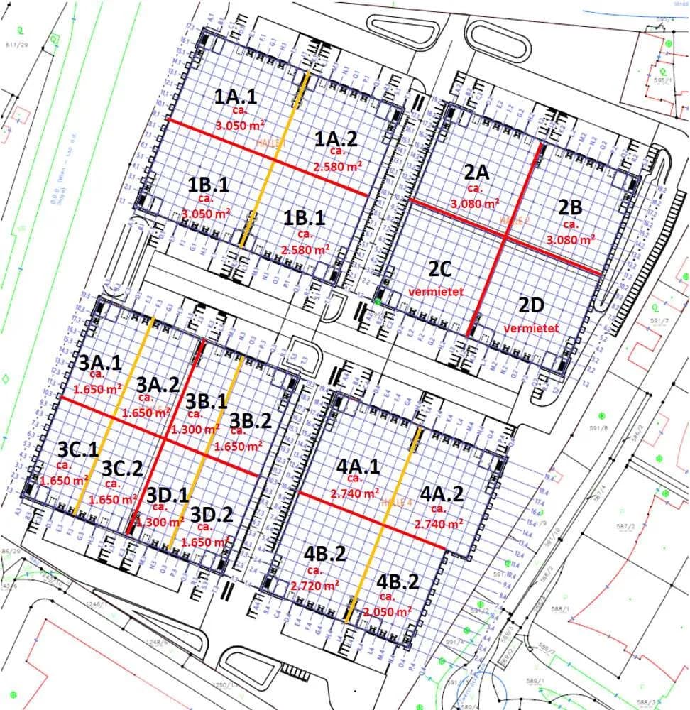 Gewerbeimmobilie mieten in Wien – 3 540 m² – Bild 2 von 6