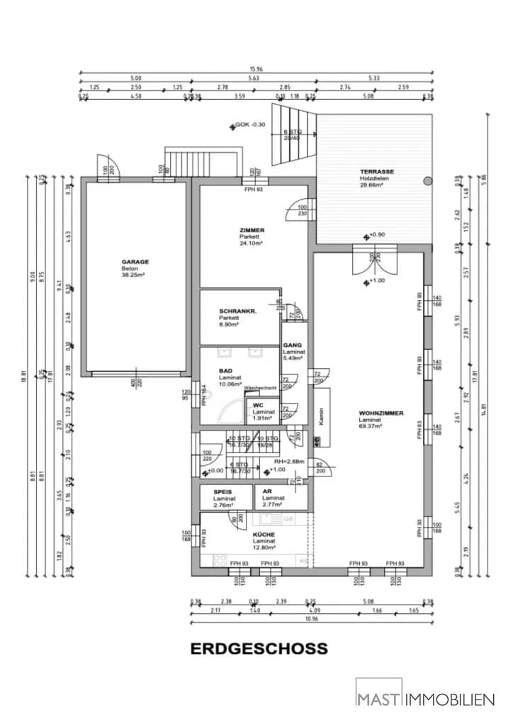 5-Zimmer-Haus kaufen in Korneuburg – 245,14 m², € 970.000 – Bild 32 von 34
