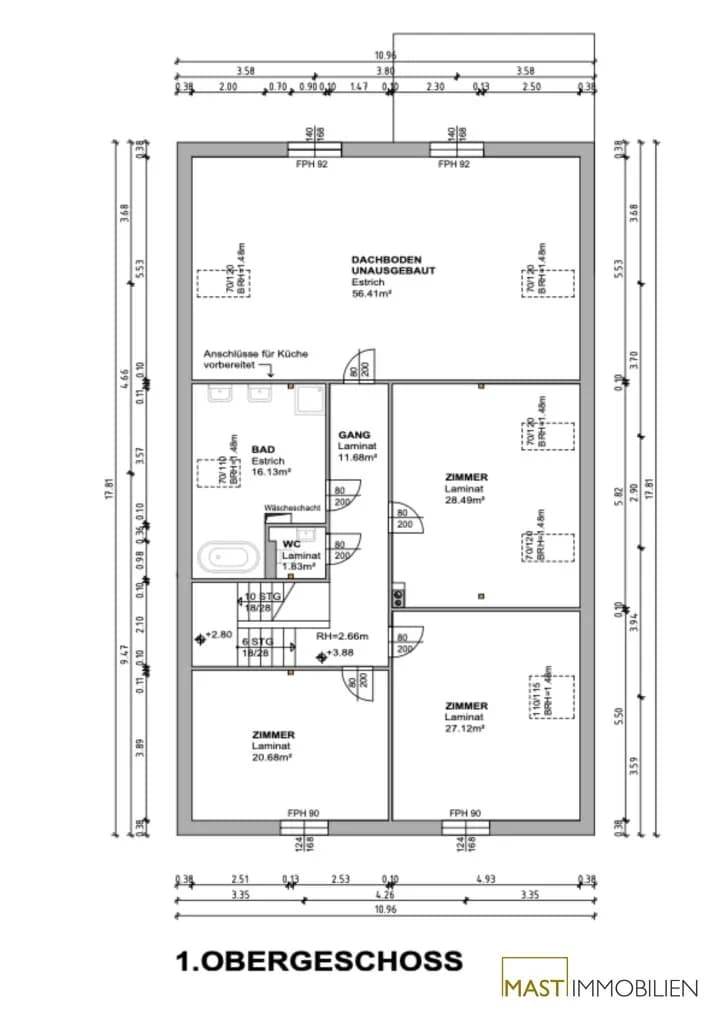 5-Zimmer-Haus kaufen in Korneuburg – 245,14 m², € 970.000 – Bild 33 von 34