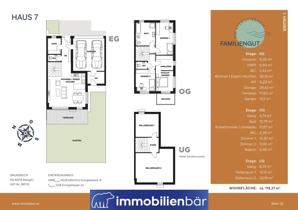 4-Zimmer-Haus kaufen in Grieskirchen – 118,19 m², € 465.000 – Bild 12 von 12