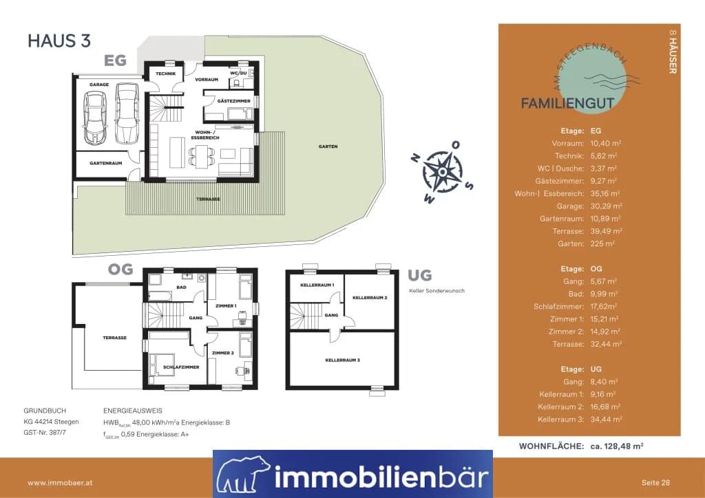 5-Zimmer-Haus kaufen in Grieskirchen – 128,48 m², € 500.000 – Bild 12 von 13