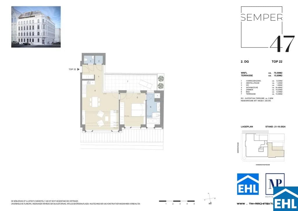 2-Zimmer-Wohnung kaufen in Wien – 70,99 m², € 1.090.000 – Bild 5 von 5