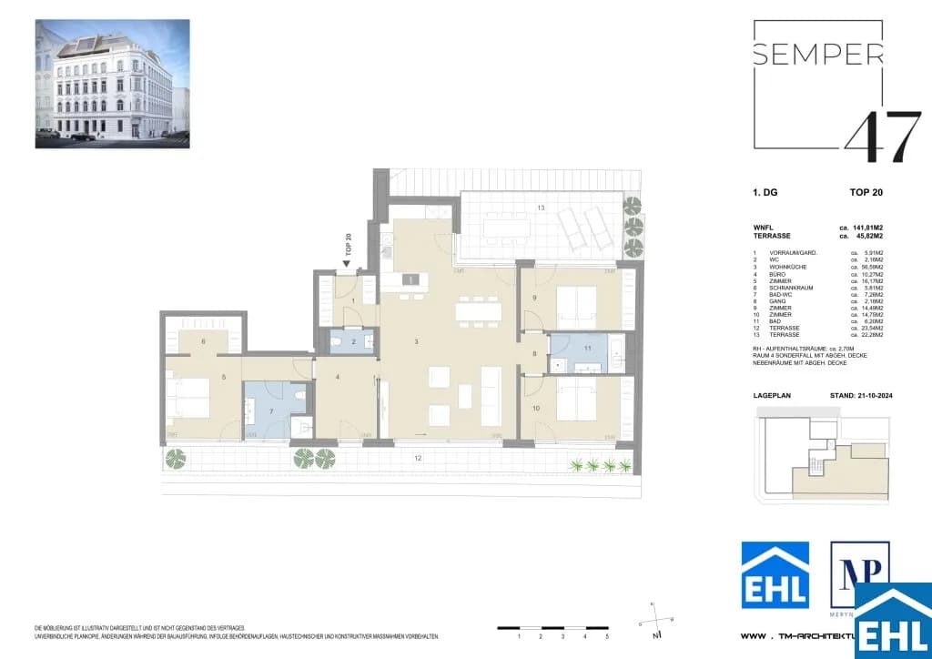 5-Zimmer-Wohnung kaufen in Wien – 141,81 m², € 1.799.000 – Bild 5 von 5