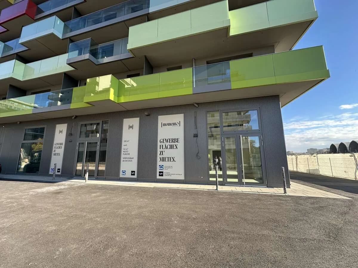 Gewerbeimmobilie mieten in Wien – 120 m², € 2.806