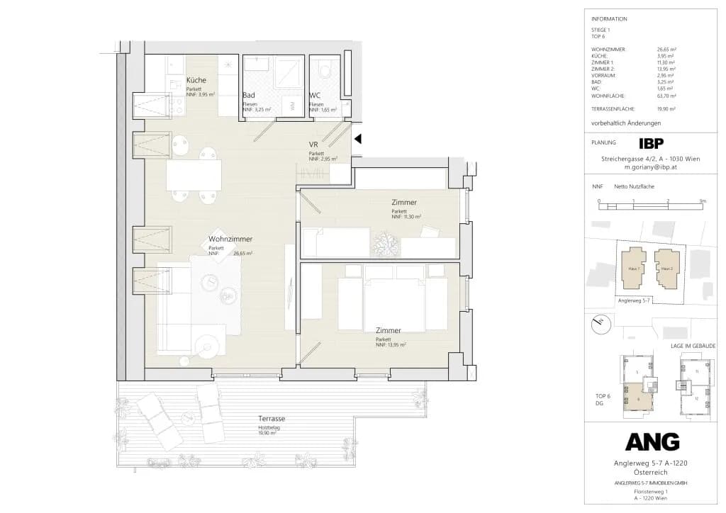 3-Zimmer-Wohnung kaufen in Wien – 72,7 m², € 549.000 – Bild 14 von 14