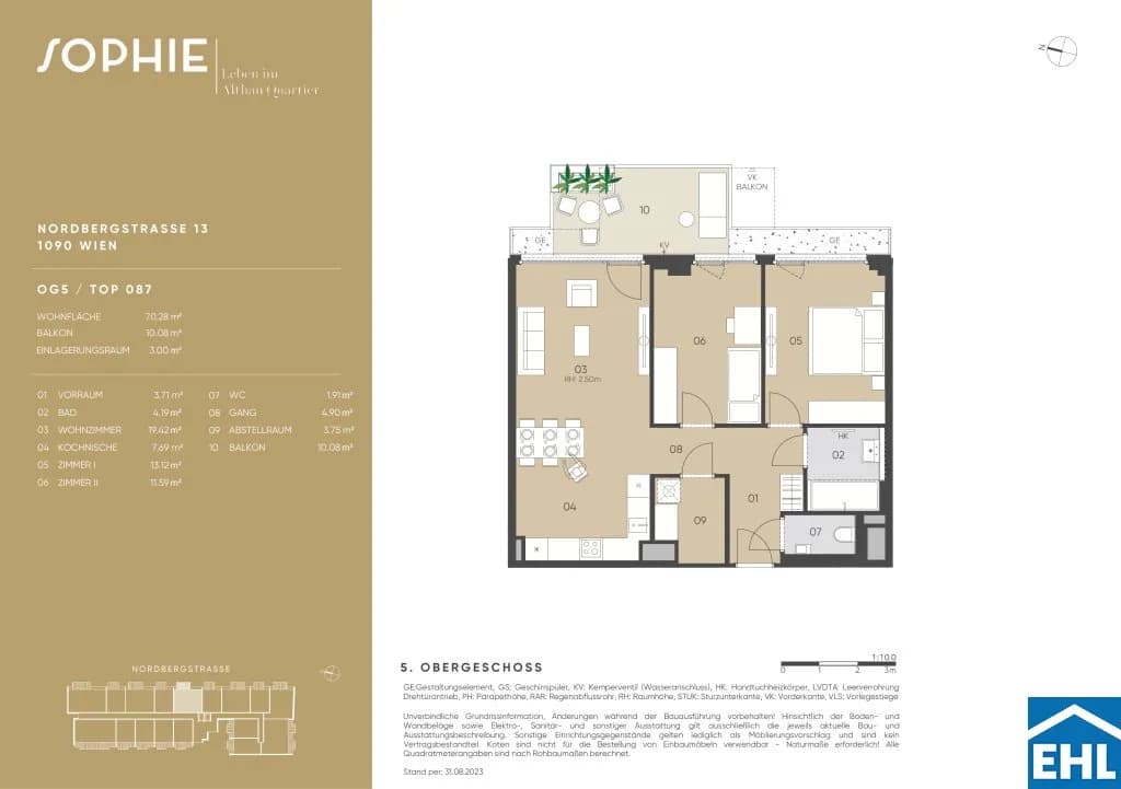 3-Zimmer-Wohnung kaufen in Wien – 70,28 m², € 726.900 – Bild 22 von 22