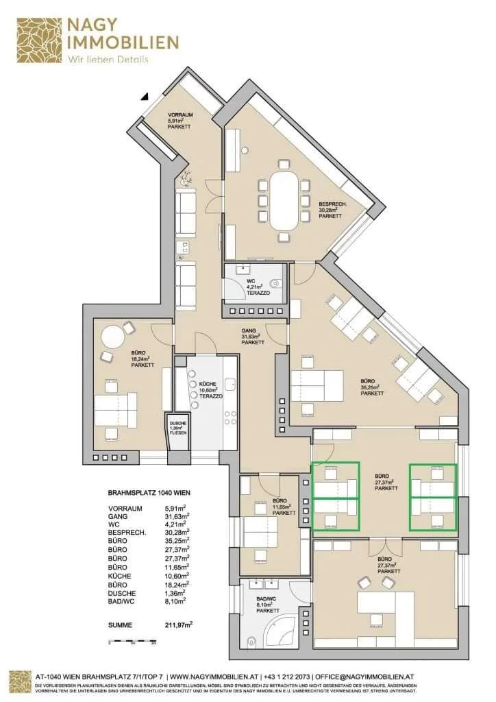 Gewerbeimmobilie mieten in Wien – 212 m², € 500 – Bild 2 von 15