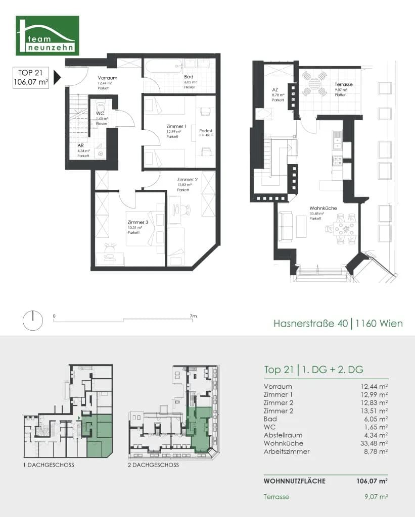 4-Zimmer-Wohnung mieten in Wien – 106,07 m², € 2.249 – Bild 32 von 32