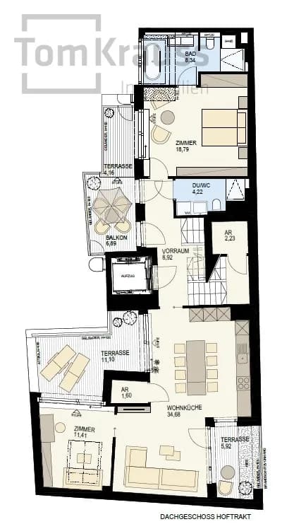 3-Zimmer-Wohnung kaufen in Wien – 98,44 m², € 1.381.900 – Bild 12 von 15