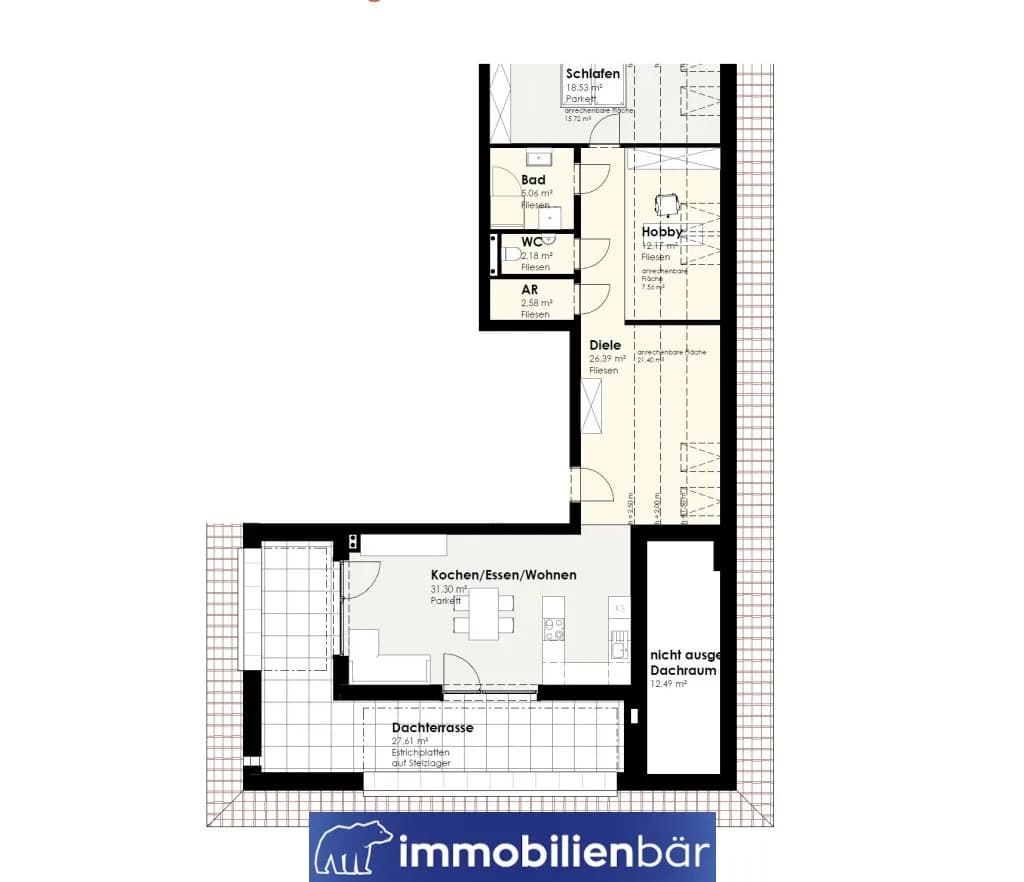 2-Zimmer-Wohnung kaufen in Eferding – 85,8 m², € 372.332 – Bild 46 von 46