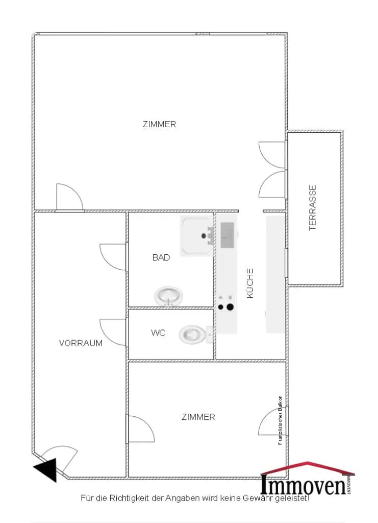 2-Zimmer-Wohnung kaufen in Graz – 63 m², € 249.000 – Bild 11 von 11