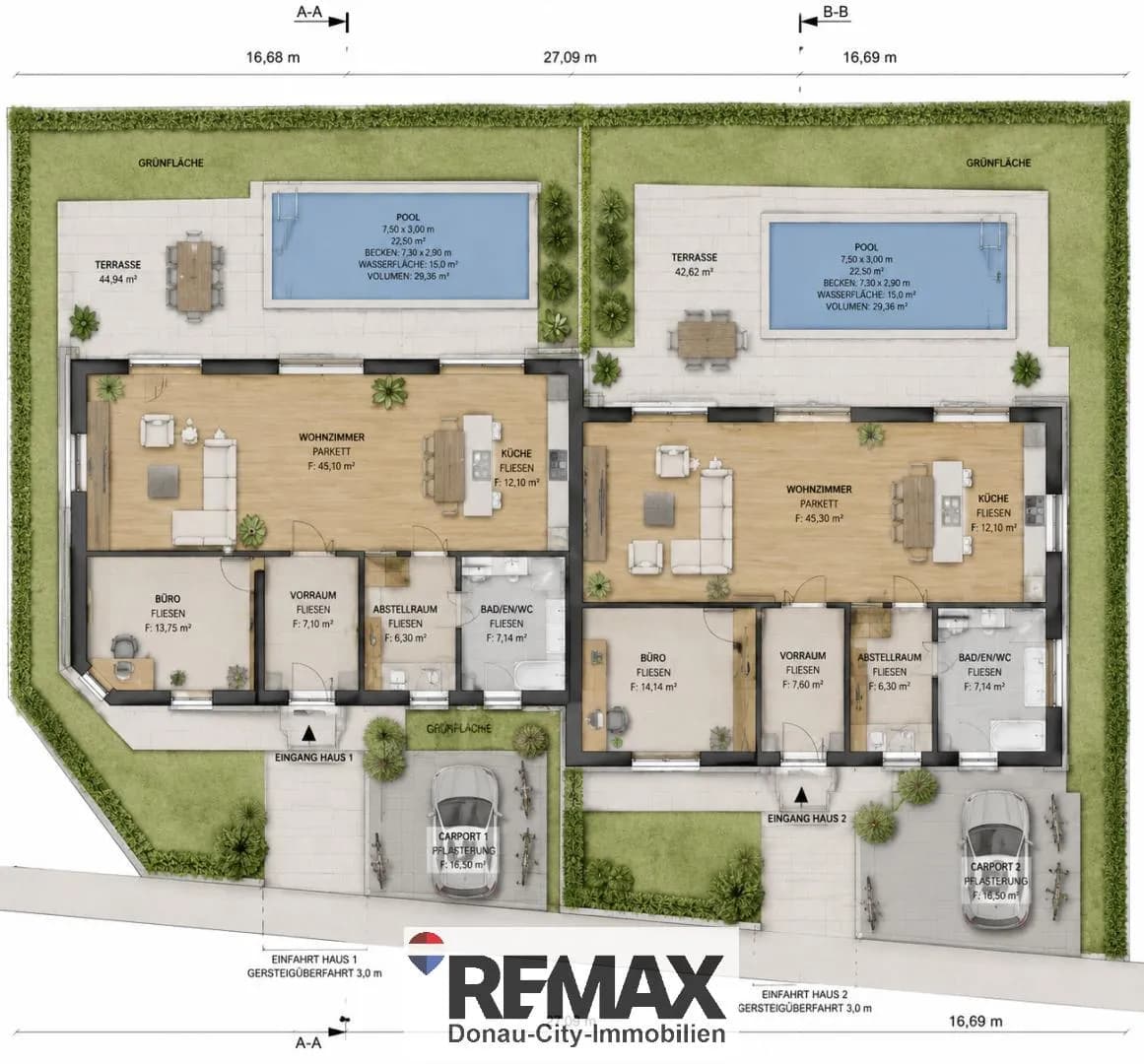 6-Zimmer-Haus kaufen in Gänserndorf – 180 m², € 1.500.000 – Bild 19 von 22