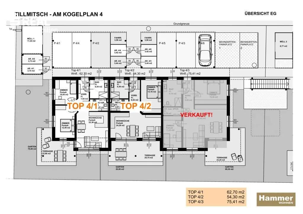 3-Zimmer-Wohnung kaufen in Leibnitz – 63 m², € 271.800 – Bild 5 von 5