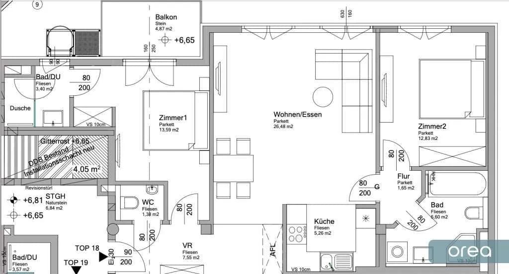 3-Zimmer-Wohnung kaufen in Linz – 78,7 m², € 249.000 – Bild 11 von 11