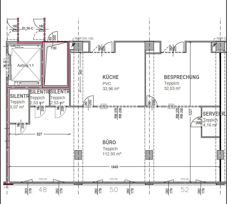 Gewerbeimmobilie mieten in Wien – 615 m², € 14 – Bild 12 von 13