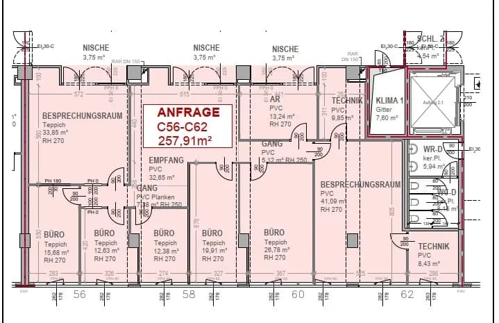 Gewerbeimmobilie mieten in Wien – 615 m², € 14 – Bild 13 von 13
