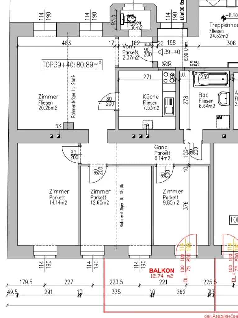 4-Zimmer-Wohnung kaufen in Wien – 80,89 m², € 419.000 – Bild 23 von 23