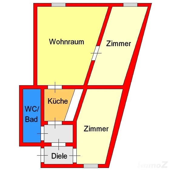 3-Zimmer-Wohnung mieten in Graz – 63,15 m², € 794 – Bild 1 von 6