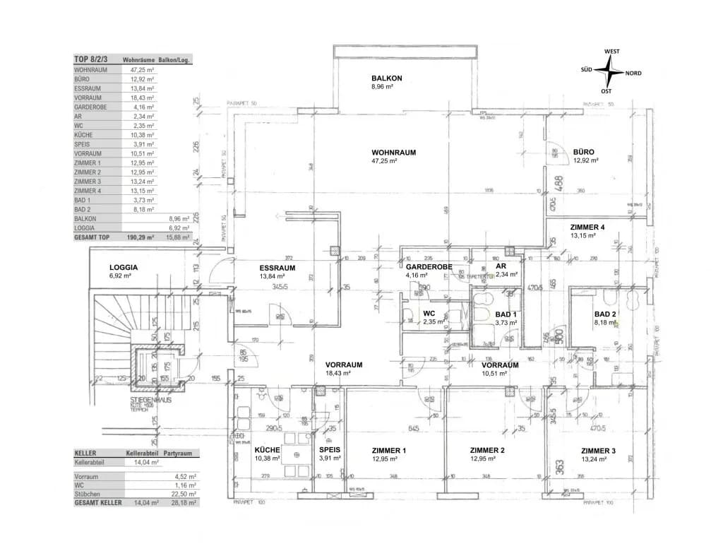 3-Zimmer-Wohnung kaufen in Klagenfurt – 174,41 m², € 438.000 – Bild 20 von 20