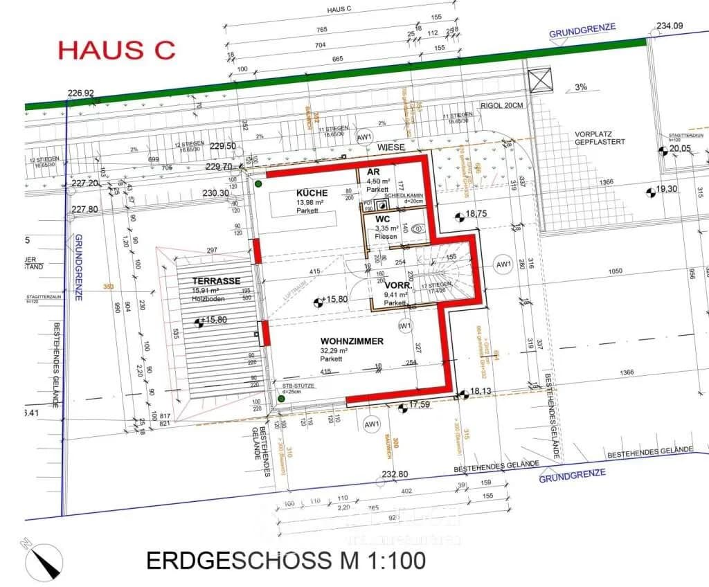 4-Zimmer-Haus mieten in Tulln – 125 m², € 3.200 – Bild 8 von 9