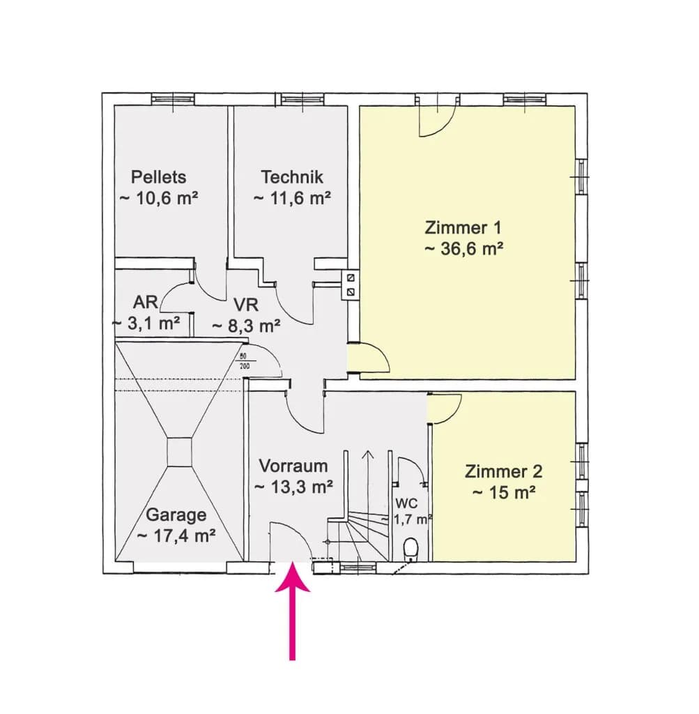 8-Zimmer-Haus kaufen in Wien – 247 m², € 860.000 – Bild 22 von 23