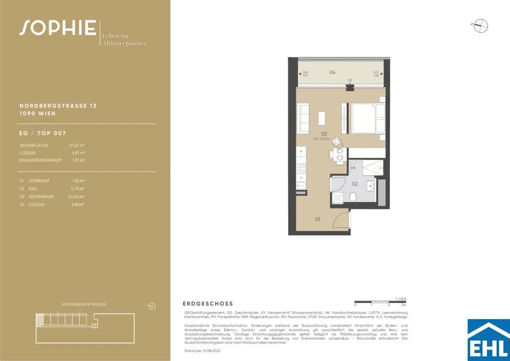 1-Zimmer-Wohnung kaufen in Wien – 37,2 m², € 353.800 – Bild 21 von 21