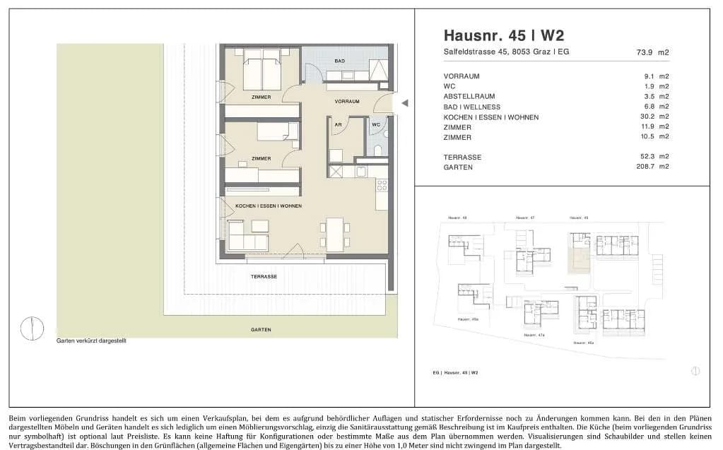 3-Zimmer-Wohnung kaufen in Graz – 74,9 m², € 426.000 – Bild 12 von 12