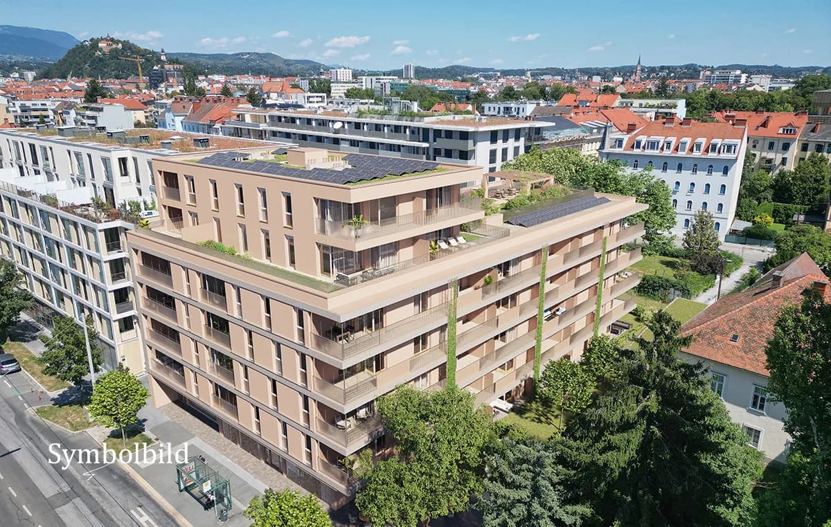 2-Zimmer-Wohnung mieten in Graz – 47,27 m², € 608 – Bild 3 von 5