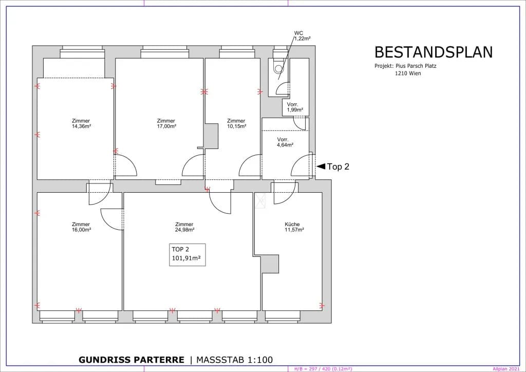Gewerbeimmobilie mieten in Wien – 101,91 m², € 1.417 – Bild 22 von 22