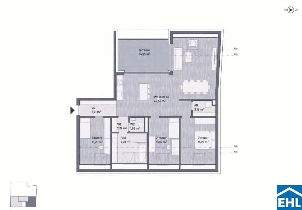 Immobilie kaufen in Graz – 113,78 m², € 725.655 – Bild 5 von 5