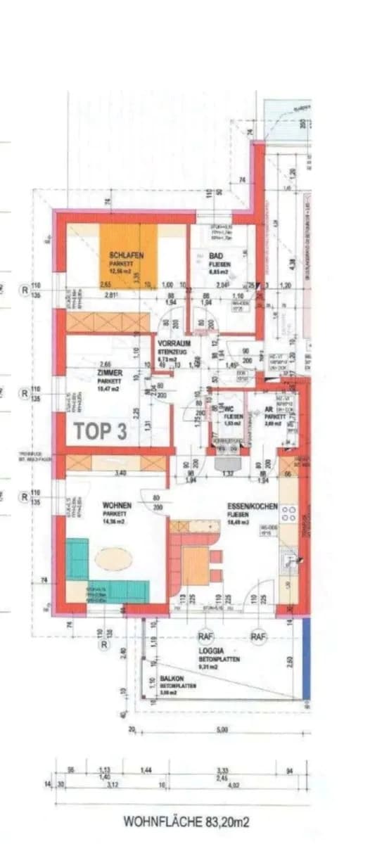 3-Zimmer-Wohnung mieten in Ried im Innkreis – 84 m², € 1.085 – Bild 14 von 14
