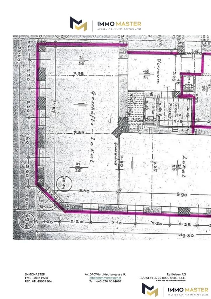 4-Zimmer-Gewerbeimmobilie mieten in Wien – 233 m², € 2.197 – Bild 7 von 8