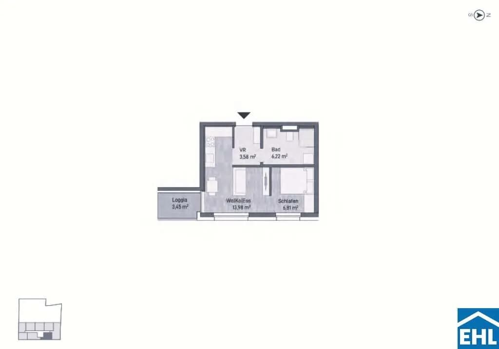 Immobilie kaufen in Graz – 30,59 m², € 169.775 – Bild 5 von 5