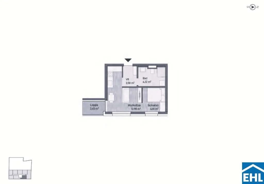 Immobilie kaufen in Graz – 30,59 m², € 165.645 – Bild 5 von 5
