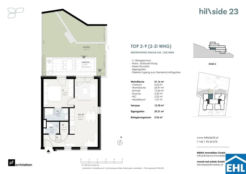 Immobilie kaufen in Wien – 51,16 m², € 341.500 – Bild 11 von 11