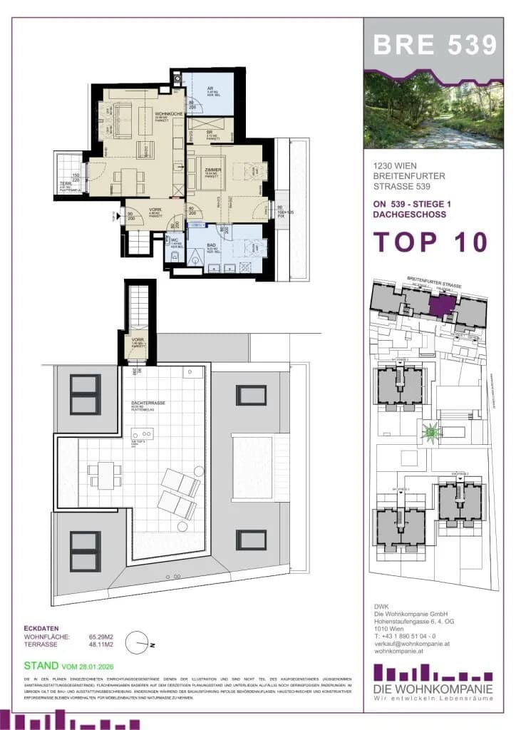 2-Zimmer-Wohnung kaufen in Wien – 65,06 m², € 456.187 – Bild 13 von 14