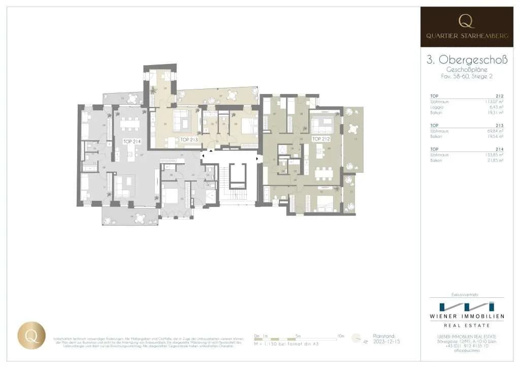 3-Zimmer-Wohnung kaufen in Wien – 69,4 m², € 875.000 – Bild 23 von 25